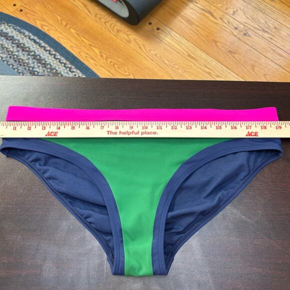 Boden Women’s Santorini Bikini Bottom Colorblock Swim bottom Size 14 - Picture 2 of 7